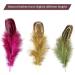THARAHT 120PCS Natural Pheasant Plumage Feathers - 2-3 Inches, Mix Colour for Sewing, Crafts, Clothing, Jewelry, Wedding, Hair, Hats, Dream Catcher Decoration - Buy Online on GoSupps.com