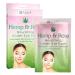 CLAIR BEAUTY Hemp & Rose Nourishing Under Eye Mask Patches - Moisturizing & Replenishing | Reduces Fine Lines & Wrinkles | Reduces Dehydration & Puffiness | Made in Korea - 5 Pairs