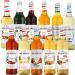 Monin 1L (1000ML) Syrup for Coffee & Drinks. Pick Any 2 Bottles from 23+ Flavours Inc. Salted Caramel Hazelnut Strawberry Vanilla Chocolate Cookie Gingerbread Honeycomb and More - Buy Online on GoSupps.com