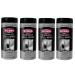Weiman 92Ct Stainless Steel Wipes, 7 X 8, 30/Canister, 4 Canisters/Carton