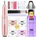 Acrylic Nail Kit With Drill  Acrylic Powder And Liquid Set  4 PCS Pink  Clear  White  Nude Acrylic Powder  3.38 Oz Monomer and Nail Drill Liquid for Nail Extensions Art Design Beginners Home Nail Kit