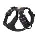 Luffwear front Range dog harness size XXS reflective y dishes adjustable comfortable padded for the daily walk no pulling 2 linen fortifications & V-ring size XXS dark gray xx-Small