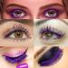 5D Waterproof Purple Mascara for Long Lasting & Thick Lashes - Smudge-Proof Fiber Mascara for Natural Length & Durable Curl - Perfect for Halloween & Christmas Stage Looks - Buy Online on GoSupps.com
