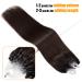 Buy Micro Loop Hair Extensions - Halo Human Hair 0.5g/50g Pack Silky Smooth Pre-Bound 18 Inch #2 - International Shipping Available - Buy Online on GoSupps.com