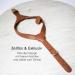 Muki & Co Adjustable Double Dog Dishes - Safe & Comfortable for XS Small & Medium Dogs - Brown (Size XS: 33-37 cm) - Buy Online on GoSupps.com