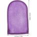Beaupretty 2pcs Exfoliating Mitts - Shower Gloves for Dead Skin Removal | Purple Bathing Scrubbers - International Shipping Available - Buy Online on GoSupps.com