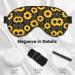 Buy SSIMOO Cute Sunflower Soft Sleep Eye Mask - Breathable Travel Eye Patch for Relaxation (Black) - International Shipping Available - Buy Online on GoSupps.com