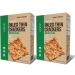 Julian Bakery Paleo Thin Crackers | Salt & Pepper | USDA Organic | Gluten-Free | Grain-Free | GMO Free | Low Carb | 8.4 Ounce (Pack of 2) Salt & Pepper 8.4 Ounce (Pack of 2)