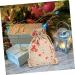 RORPOIR Chrismas 1 Set Christmas Bag Mini Candy Bags Mini Drawstring Bags Christmas Container Elk Jute - Buy Online on GoSupps.com
