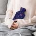 Unicorn Planet Hot Water Bottle with Plush Cover | Bed Warmer for Adults & Kids - 26.5x15.3cm | International Shipping Available - Buy Online on GoSupps.com