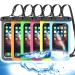 6 Pack Universal Waterproof Phone Pouch, Large Phone Waterproof Case Dry Bag IPX8 Outdoor Sports for Apple iPhone 13 12 11 Pro Max XS Max XR X 8 7 6 Plus SE, Samsung S21 S20 S10,Note,Up to 6.7" Multicolor 1