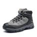 NORTIV 8 Men's Waterproof Hiking Boots Outdoor Trekking Packpacking Mountaineering Shoes 9.5 Grey
