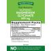 Nature's Truth Magnesium Glycinate Capsules 665mg - 60 Count | Non-GMO & Gluten-Free Supplement - Buy Online on GoSupps.com