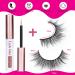 Vanssymunlin Natural Eyelashes with Lash Glue Wispy False Eyelashes Lashes Natural Look Strip Lashes 7 Pairs Lash Kit with 5ml Eyelash Glue - Buy Online on GoSupps.com