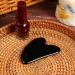 Rosenice Gua Sha Jade Stone Tool for Face & Body Skincare - Reduce Muscle Tensions and Puffiness - Festive Gift Idea (Black) - Buy Online on GoSupps.com