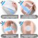 48 Pack Waterproof Adhesive Patches - Clear CGM Sensor Covers - Blue - Buy Online on GoSupps.com