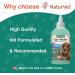 NaturVet Ear Wash Plus Tea Tree Oil - Baby Powder Scent, 8 fl oz (236 ml) | Best Ear Care for Pets - Buy Online on GoSupps.com