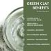 French Green Clay Powder Montmorillonite For Cleanse And Detoxify Skin and Body Detox Natural - Buy Online on GoSupps.com