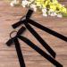 HINZIC 3Pcs Velvet Hair Bows - Black Hair Ribbons & Scrunchies for Women and Girls - Buy Online on GoSupps.com