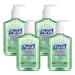 PURELL Advanced Hand Sanitizer Gel Refreshing Aloe 8 fl oz Sanitizer Counter Top Pump Bottles (Pack of 4) - 9674-04-EC Pack of 4 8 oz - Aloe
