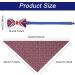 Dog Bandanas 2 Pcs Union Jack Bandana For Dog 2 Pcs Dogs Collar Bow Ties Pet Dog Kerchief Adjustable Strap Bandana For Dogs For Small Medium Large Girl Or Boy Dogs Cats Puppy Decoration Supply - Buy Online on GoSupps.com