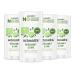 Schmidt's Aluminum-Free Vegan Deodorant Bergamot & Lime 4 Count for Women and Men with 24 Hour Odor Protection Natural Ingredients Cruelty-Free 2.65 oz