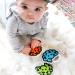 Fat Brain Toys Brain Teether - Orange | Baby Toys & Gifts for Ages 0-2 - Buy Online on GoSupps.com
