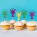 Ercadio 24 Pack Mardi Gras Lobster Cupcake Toppers Mardi Gras Cupcake Picks Mask Cupcake Toppers for Bachelorette Mardi Gras Party Baby Shower Birthday Party Cake Decorations Supplies Pattern-4 - Buy Online on GoSupps.com