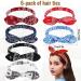 6-Piece Vintage Print Elastic Hair Bands | Daily & Party Use Headbands for Girls - Buy Online on GoSupps.com