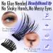 BEYELIAN Self Adhesive Eyelashes | D+ Curl Press On Lashes | 60 Pcs Waterproof DIY Lash Extension Kit - No Glue Needed - Buy Online on GoSupps.com