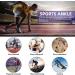 Ankle Brace & Compression Sleeve for Men & Women | Support for Sprains Fasciitis & Achilles Injuries - Large Black - Buy Online on GoSupps.com