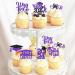 40Pcs Purple and Gold Graduation Cupcake Toppers 2024 Graduation Decorations Class of 2024 Cupcake Toppers 2024 Congrats Grad Cap Cupcake Picks Graduation Party Decorations 2024 Purple Gold - Buy Online on GoSupps.com