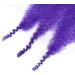 Springy Afro Twist Hair 28 Inch Cuban Twist Hair 3 Packs Marley Twist Braiding Hair Pre-separated Spring Twist Hair Wrapping Hair for Soft Locs Cuban Twist Crochet Hair for Women (28Inch-3Pcs-Purple) - Buy Online on GoSupps.com