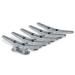 ZUJARA 4 inch Dock Cleats, 5-Pack Galvanized Iron Boat Cleat for Marine or Decorative Applications