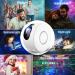 Bozhihong Star Projector LED Galaxy Light with Nebula Night Light - Remote Controlled Night Light Ambience for Bedroom, Party - White - Buy Online on GoSupps.com