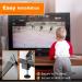 PUTORSEN TV Safety Strap Furniture Straps Child Safety Adjustable Anti Tip TV Strap and Punch-Free Clamp for Baby Proofing VESA Mounting Option Metal Connectors Black - Buy Online on GoSupps.com