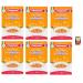 Italian Gourmet E.R. Plasmon Pasta Maccheroncini Pastina Infant Weaning From 10 Months 340g + Pulp Italian Gourmet 400g Set of 6