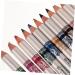 HAPINARY 12Pcs Color Eyeliner Colored Eyeliners Colored Pencils Colorful Makeup Lip Line Wooden Make Up - Buy Online on GoSupps.com