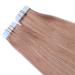 Tape In Hair Extensions #27 Honeyblond - 70cm Remy Real Hair - 20 Bricks 4cm Wide - International Shipping Available - Buy Online on GoSupps.com