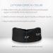 Buy Foam Cervical Collar 2.5 Inch - Comfortable Neck Support in Black | Fast International Shipping - Buy Online on GoSupps.com