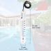 Buy Lantelme White Pool Thermometer - Accurate Analog Water Temperature Gauge for Swimming Pools Whirlpools & Ponds - Buy Online on GoSupps.com