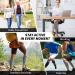 Cambivo Waden Compression Stockings for Men & Women - 2 Pairs of Elastic Calf Compression Socks for Running & Daily Comfort - Footless Design in S-M Gray - Buy Online on GoSupps.com