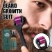 Beard Roller 540 0.5MM Titanium Needles for Men - Stimulate Beard and Hair Growth - Microneedle Roller Set - Buy Online on GoSupps.com