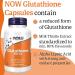 Now Foods Glutathione 500mg - 60 Vegan Capsules with ALA and Milk Thistle - Gluten Free | SOYA Free | Vegetarian Formula - Buy Online on GoSupps.com