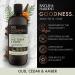 Baylis & Harding Goodness Body Wash Bundle - 6 x 500ml Vegan Friendly Body Wash (Lemongrass & Ginger, Oud Cedar & Amber) - Buy Online on GoSupps.com
