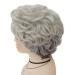 GNIMEGIL Short Curly Gray Wig for White Women - Golden Girls Costume Elderly Synthetic Wig - Buy Online on GoSupps.com