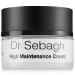 Dr Sebagh High Maintenance Cream (1.7 fl oz) - Ultra-Rich Hydrating Moisturizer - Facial Moisturizer for Dry Skin - Anti-Aging Cream for Face - Luxurious Hydrating Moisturizer for Women
