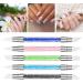 BOWINR Rhinestone Picker Dotting Pen Set - Dual-Ended Nail Art Brushes with Silicone Head for Manicure DIY Decoration - Buy Online on GoSupps.com