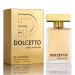 Dollceto Only for Women Eau De Parfum - Floral Fruity Fragrance - Top Notes of Bergamot Citrus Mandarin Lychee & Sweet Peach - Base of Vanilla Haitian Vetiver Warm Amber - Elegant 100ml Bottle