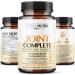 Glucosamine Chondroitin MSM Turmeric 2100mg Joint Complete Capsules Advanced Strength Joint Support Supplement for Adults Hands Back Knee Mobility Bone & Joint Health Supplements for Men & Women